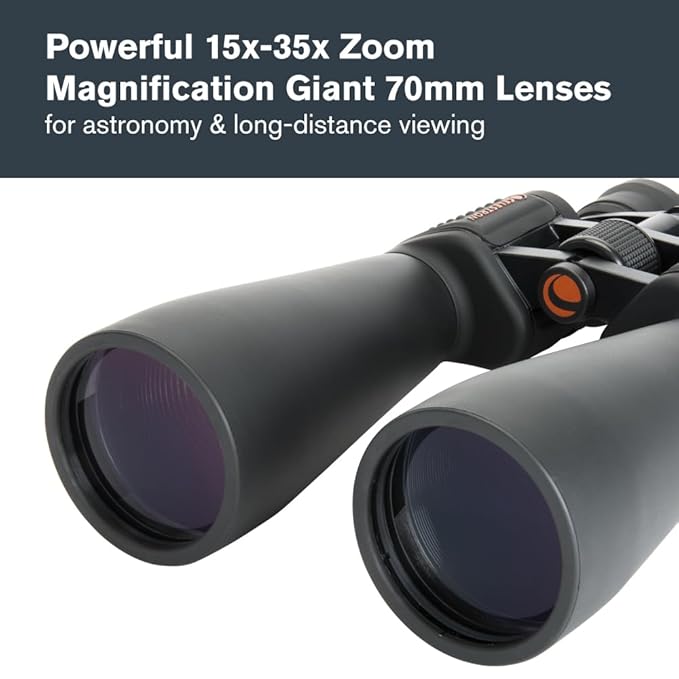CELESTRON SKYMASTER 15-35X70MM ZOOM PORRO BINOCULARS | Perfect Binoculars For Outdoor Adventure