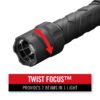 Coast Polysteel 600 Focusing LED Flashlight