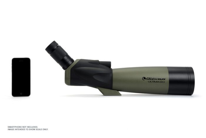 Ultima 20-60x80mm Angled Zoom Spotting Scope