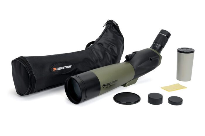 Ultima 20-60x80mm Angled Zoom Spotting Scope