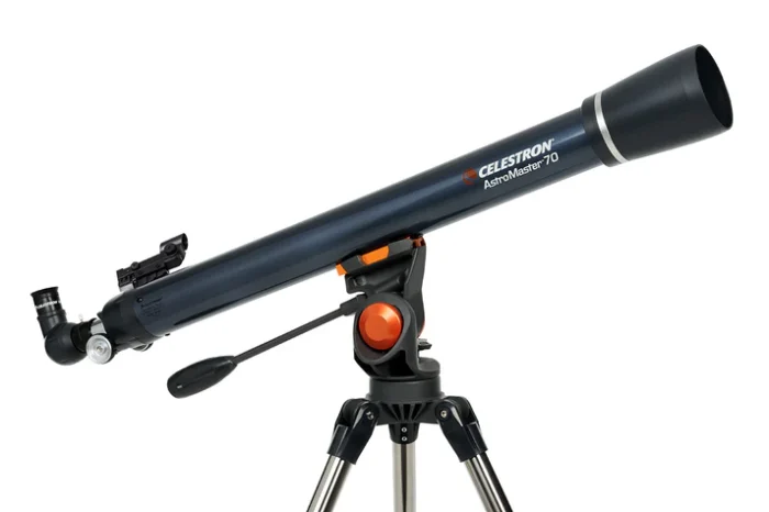 Celestron ASTROMASTER 70AZ Telescope W/Phone Adapter & Moon Filter (22064)