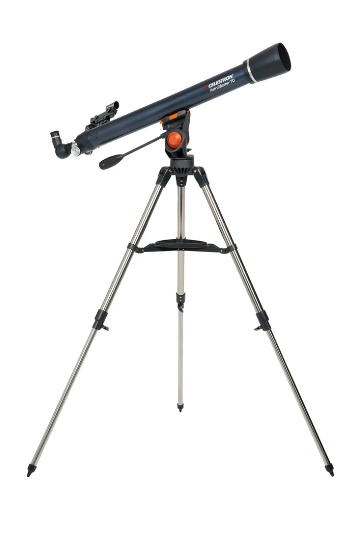 Celestron ASTROMASTER 70AZ Telescope W/Phone Adapter & Moon Filter (22064)