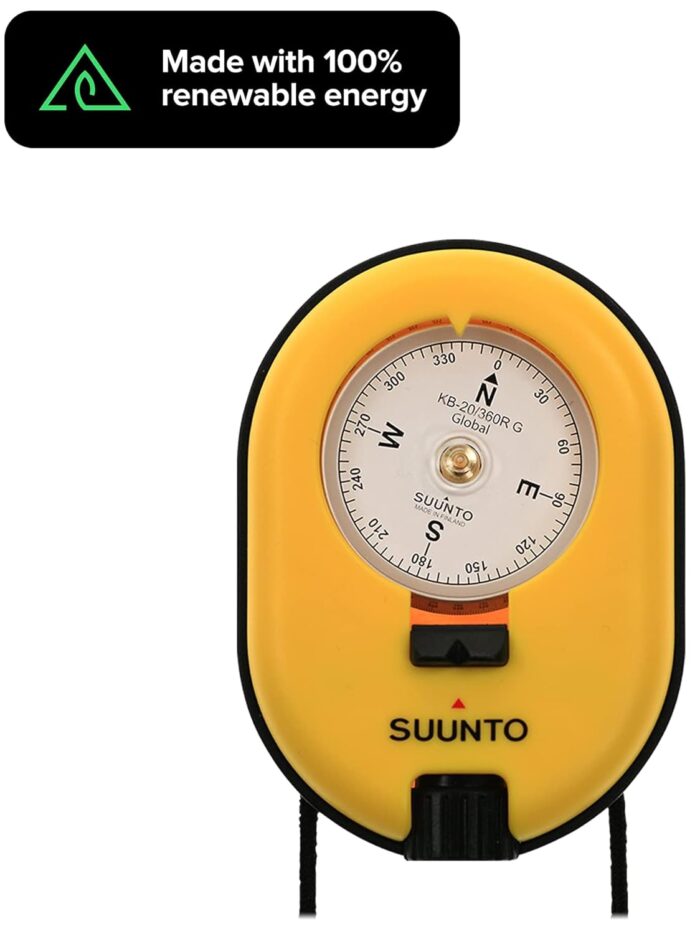 SUUNTO KB-20-360R Professional Series Compass Yellow
