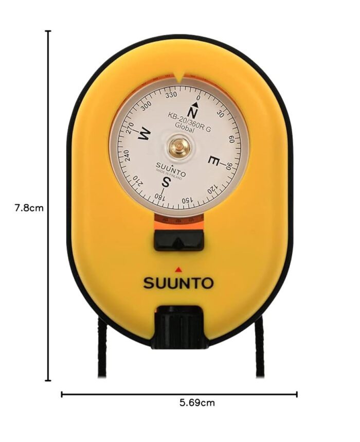 SUUNTO KB-20-360R Professional Series Compass Yellow