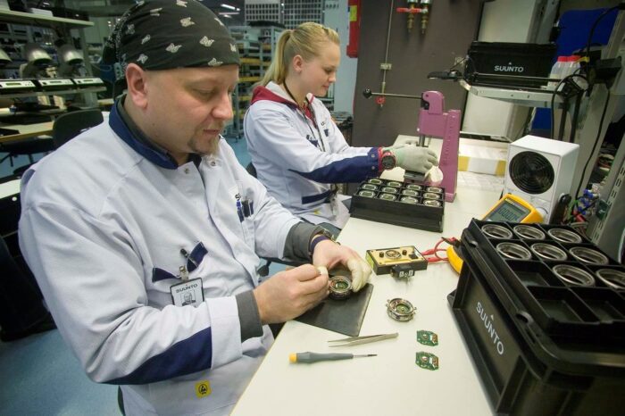 SUUNTO KB-20-360R Professional Series Compass Yellow