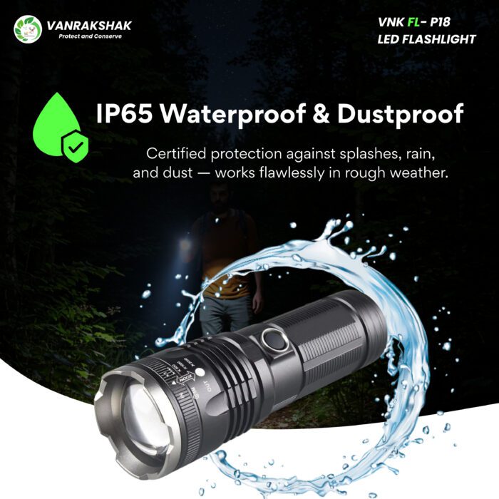 VNK FL- P18 | LED FLASHLIGHT