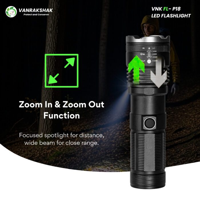 VNK FL- P18 | LED FLASHLIGHT