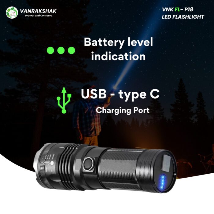VNK FL- P18 | LED FLASHLIGHT