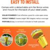FOXLIGHTS Solar Night Predator Deterrent - LED Light