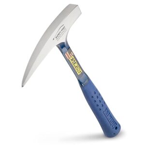 Estwing E3-14P Rock Pick with Pointed Tip & Shock Reduction Grip