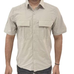 Breathable Hiking Half Sleeve Shirt - Light Green