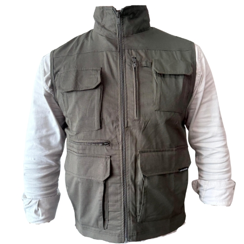 Breathable Hiking Half Sleeve Jacket – Dark Green