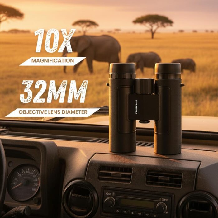 Drishti 10×32 Binoculars – Compact, Clear & Powerful Vision