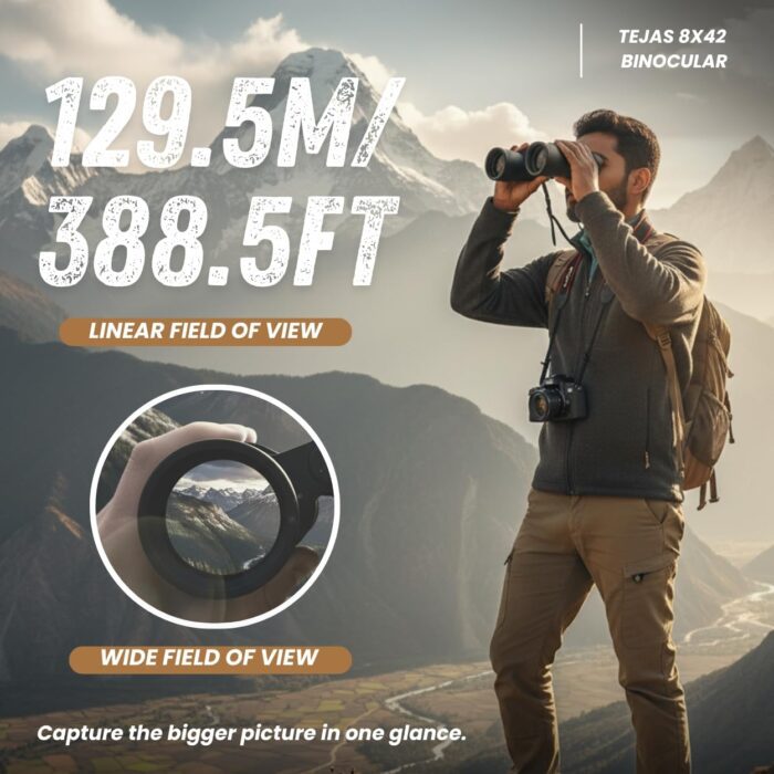 Vanrakshak TEJAS Binoculars 8X42